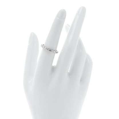 Tiffany Platinum Diamond 3mm Tiffany Forever Half Circle Band Ring 52 6 2 of 5
