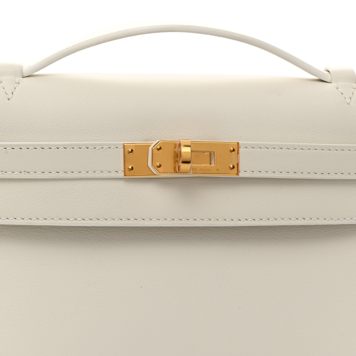 Swift Kelly Pochette Clutch White
