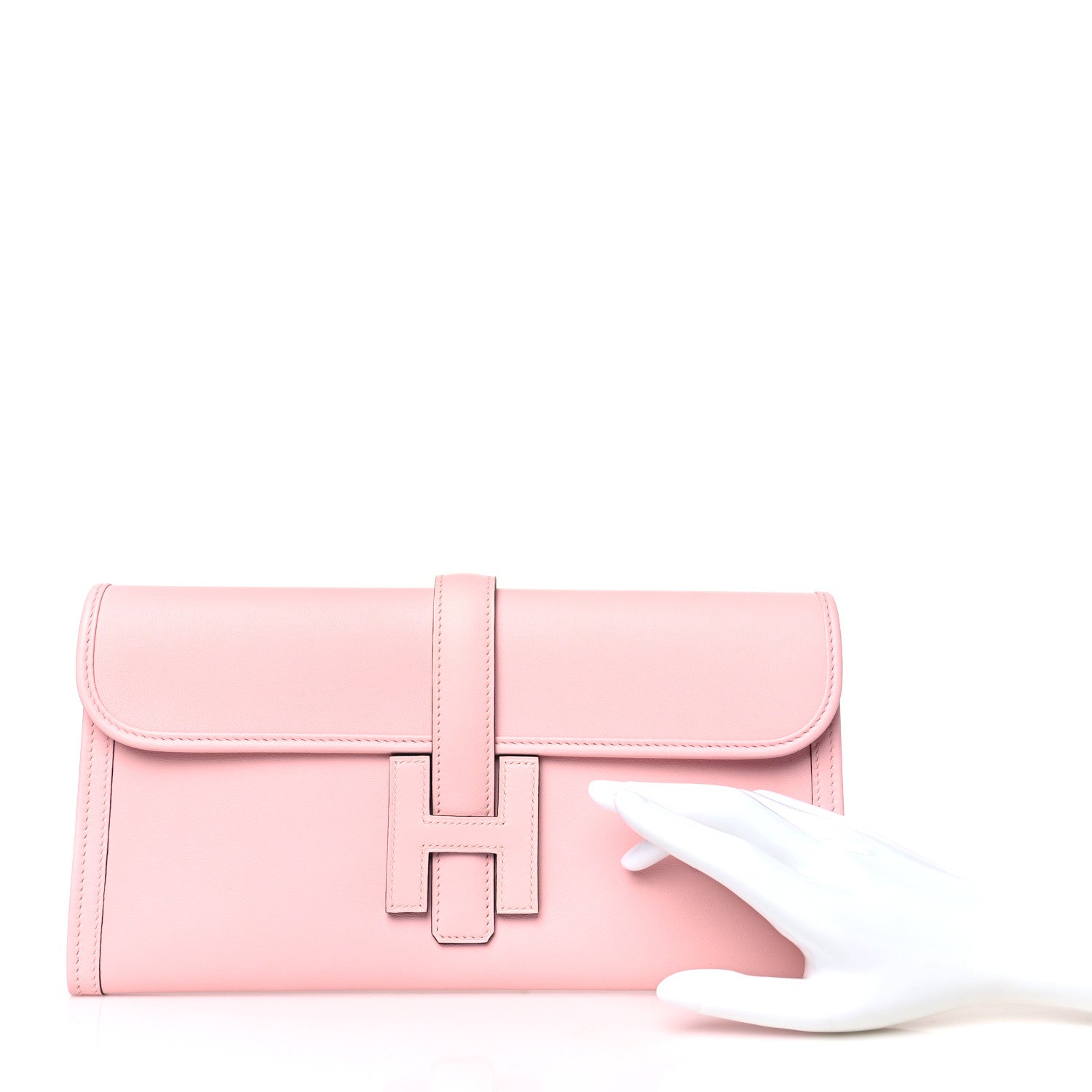 Hermes Swift Jige Elan 29 Clutch Rose Sakura 2 of 9