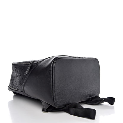 MCM Calfskin Ottomar Monogram Duke Backpack Black 4 of 8
