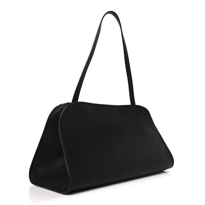 The Row Smooth Calfskin Peggy Bag Black 3 of 9