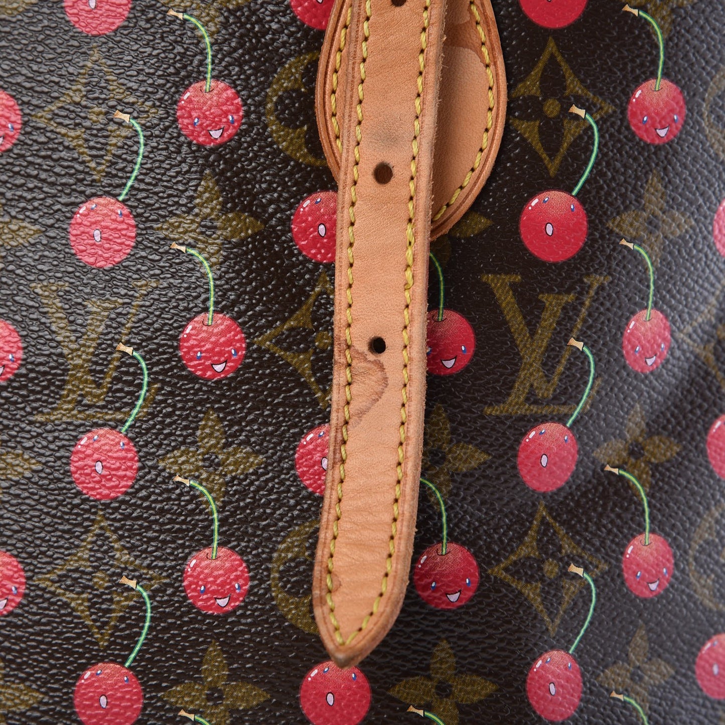 Monogram Cerises Bucket Bag