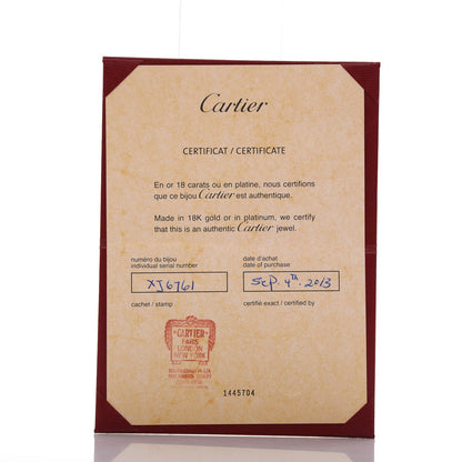 Cartier 18K Pink Gold Pink Sapphire 5.5mm LOVE Ring 52 6 5 of 6
