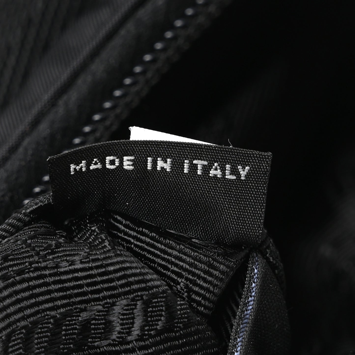 Tessuto Nylon Mini Re-Edition 2000 Bag Black