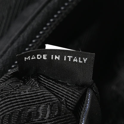 Prada Tessuto Nylon Mini Re-Edition 2000 Bag Black 7 of 10