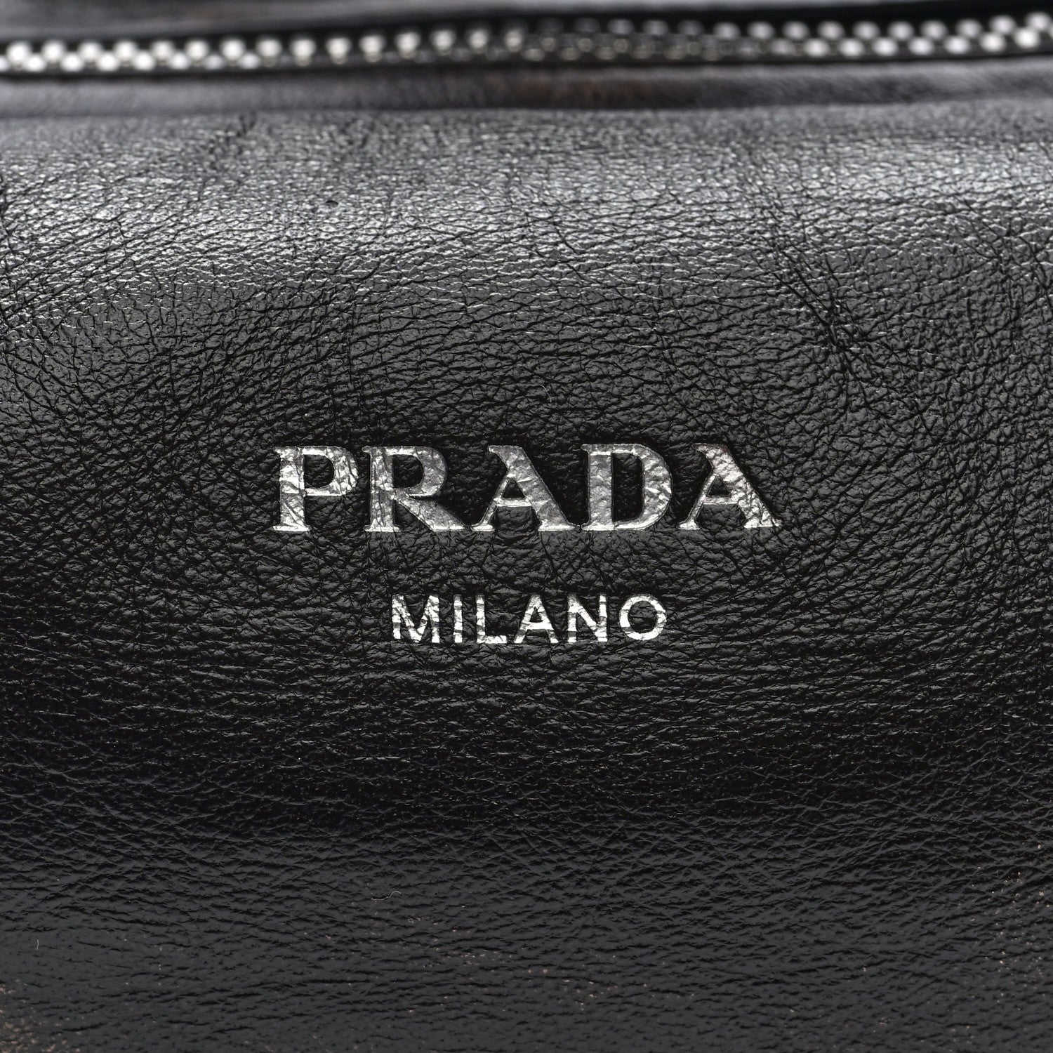 Prada Vintage Nappa Shoulder Bag Moro 7 of 10