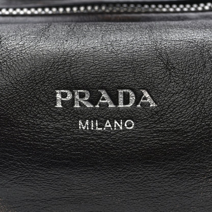 Prada Vintage Nappa Shoulder Bag Moro 7 of 10