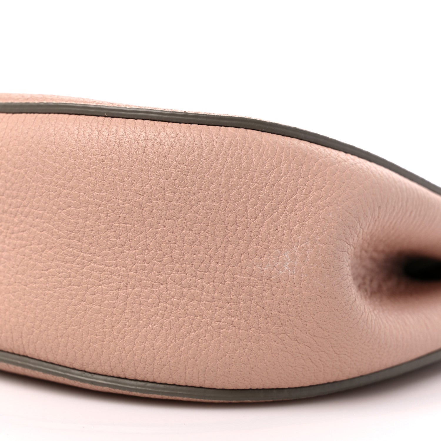 Chloe Grained Lambskin Mini Drew Shoulder Bag Cement Pink 8 of 8