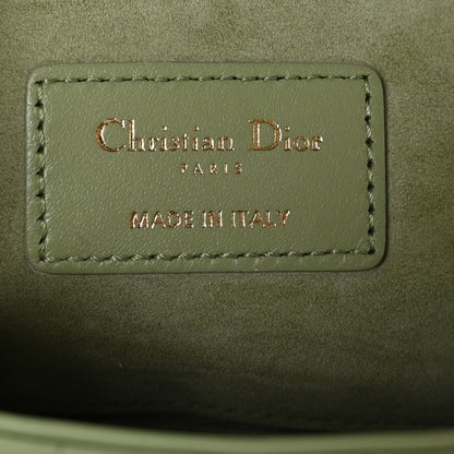 Christian Dior Lambskin Cannage Medium Lady D-Joy Pastel Peyote Green 6 of 8