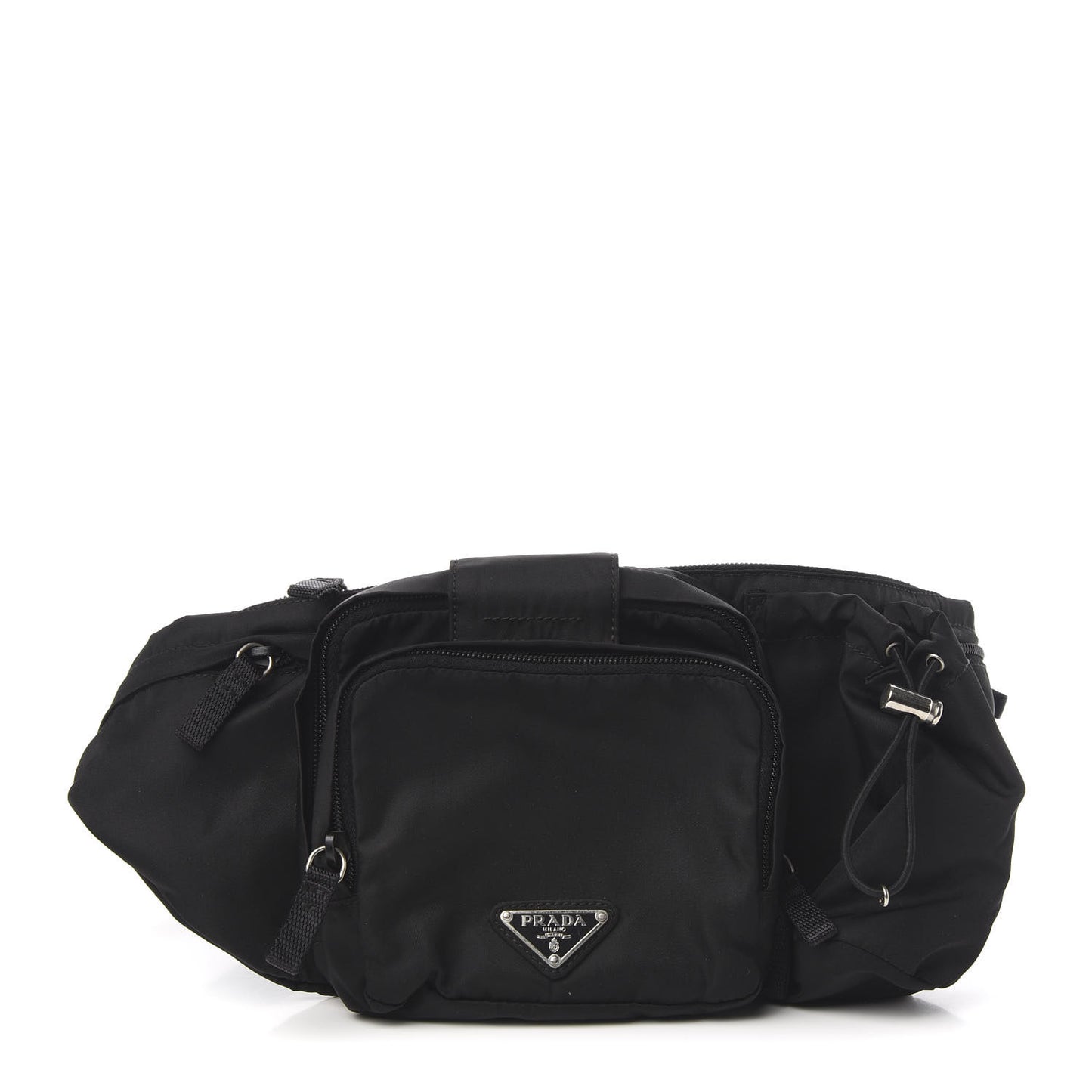 Tessuto Nylon Belt Bag Black