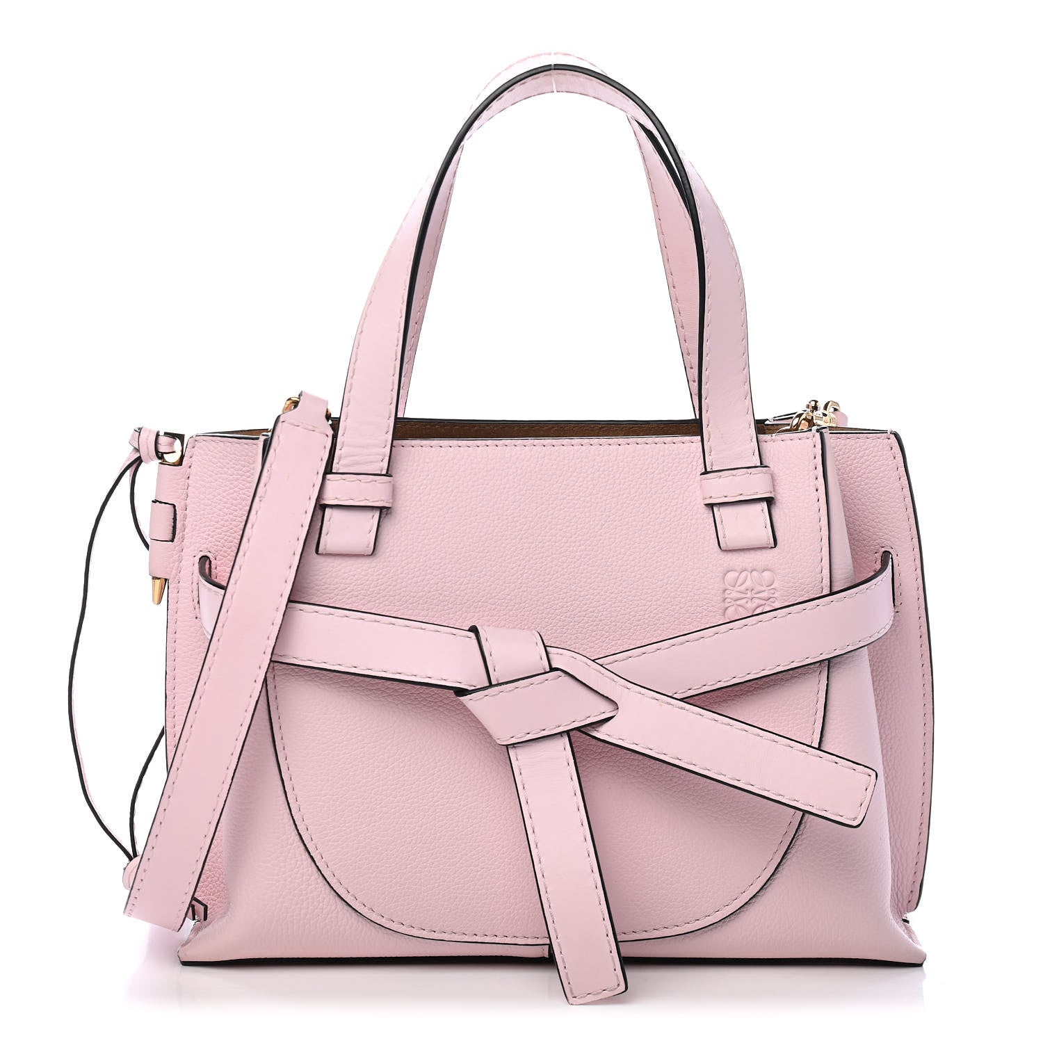 Loewe Calfskin Mini Gate Tote Icy Pink 1 of 8