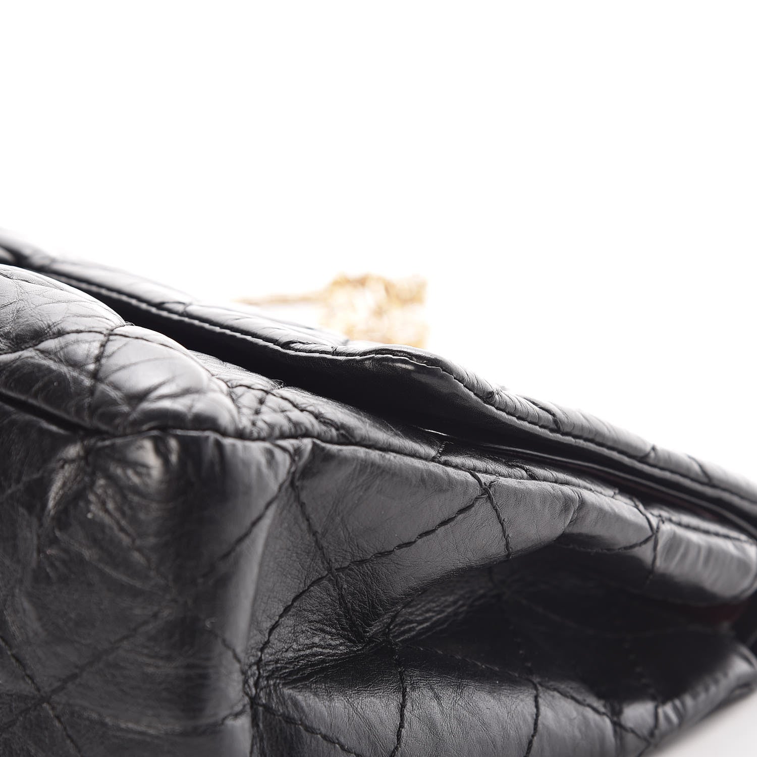 Chanel Aged Calfskin Quilted 2.55 Reissue 227 Flap Black 16 of 16