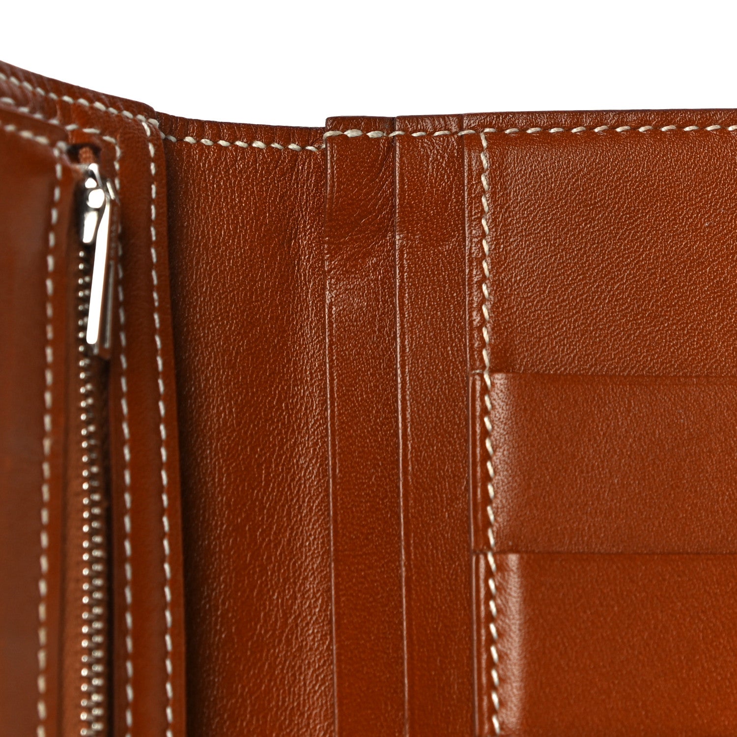 Hermes Tadelakt Bearn Wallet Fauve 8 of 19