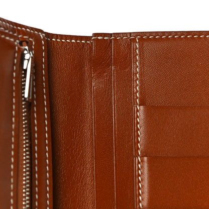 Hermes Tadelakt Bearn Wallet Fauve 8 of 19