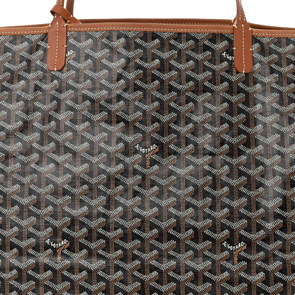 Goyard Goyardine Saint Louis GM Black Gold 9 of 11