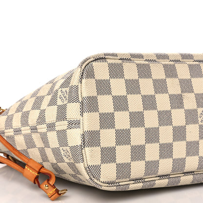 Louis Vuitton Damier Azur Neverfull PM 7 of 8