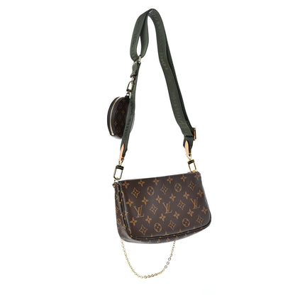 Louis Vuitton Monogram Multi Pochette Accessories Kaki 2 of 12
