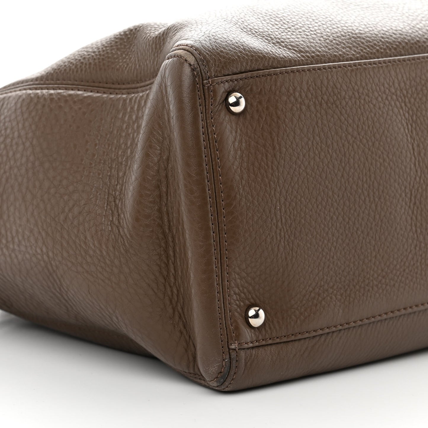Deerskin Cerf Executive Shopper Tote Brown