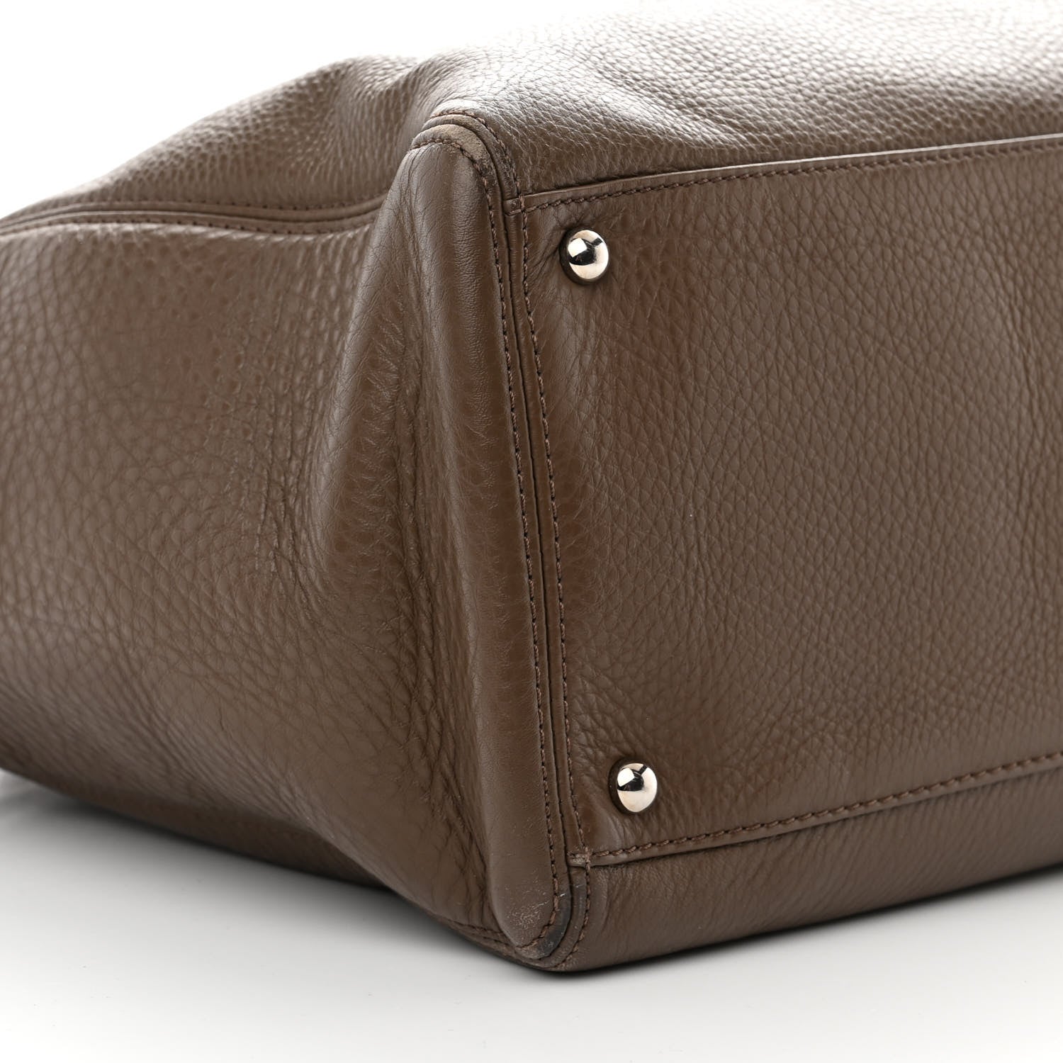 Chanel Deerskin Cerf Executive Shopper Tote Brown 9 of 22