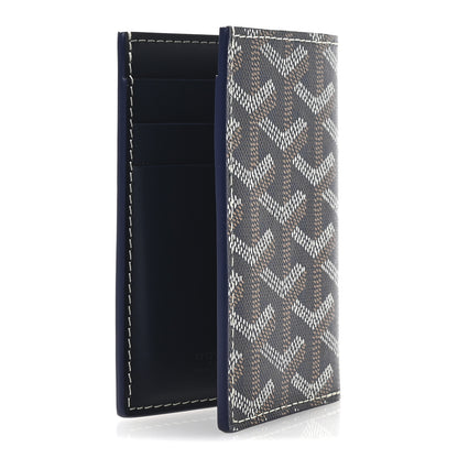 Goyard Goyardine Saint Pierre Card Holder Navy 3 of 7