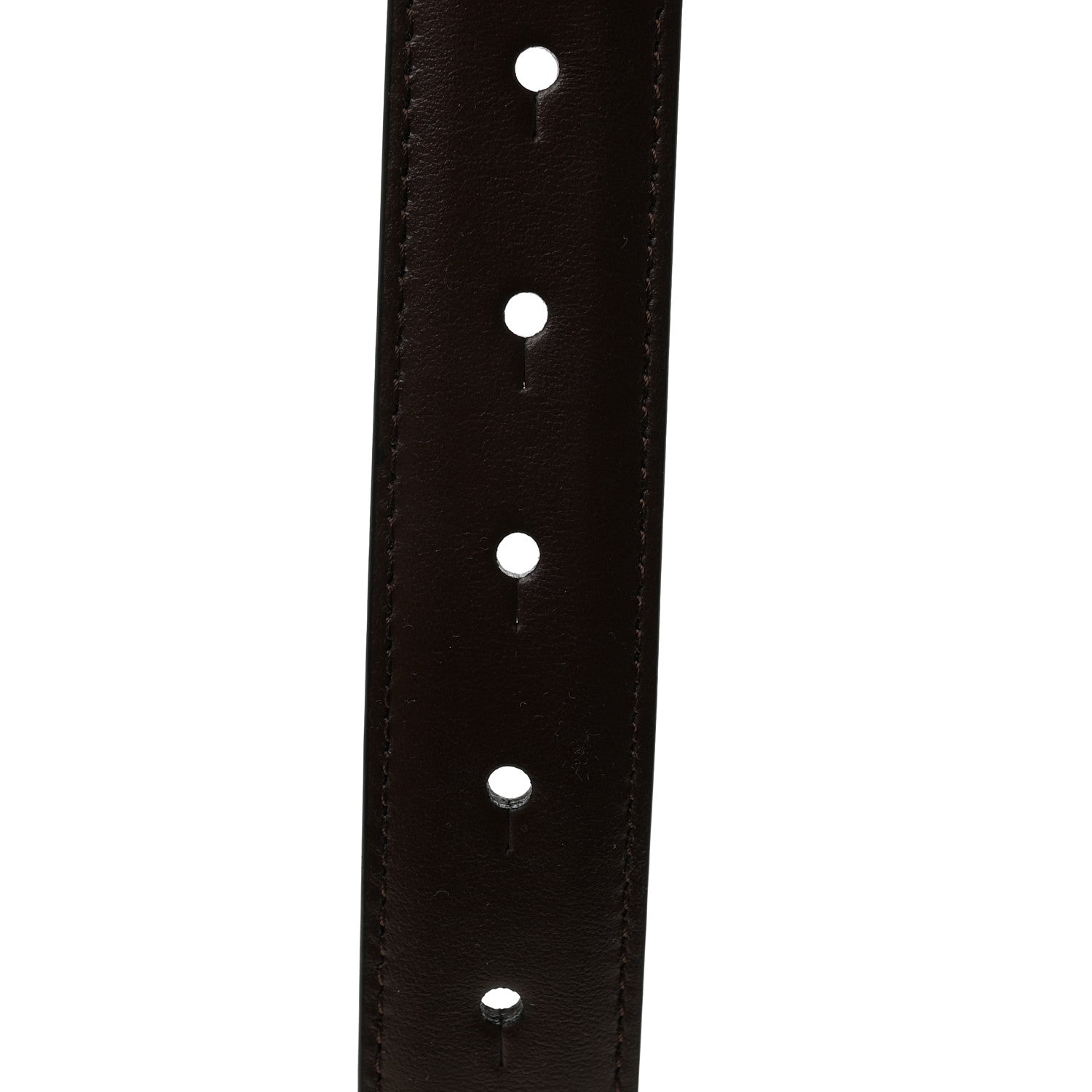 Versace Calfskin Palazzo Medusa Belt 70 28 Chocolate 6 of 6