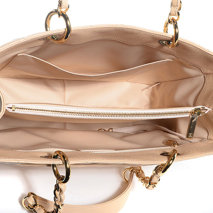 Chanel Caviar Grand Shopping Tote GST Beige Clair 5 of 7