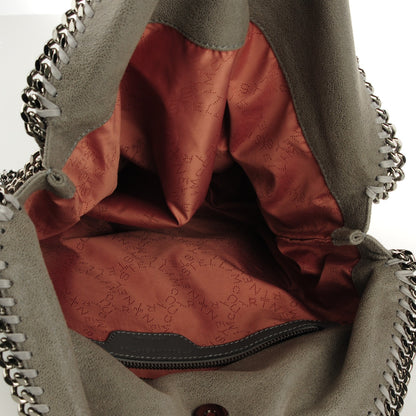 Stella McCartney Shaggy Deer Falabella Fold Over Tote Light Grey 5 of 7