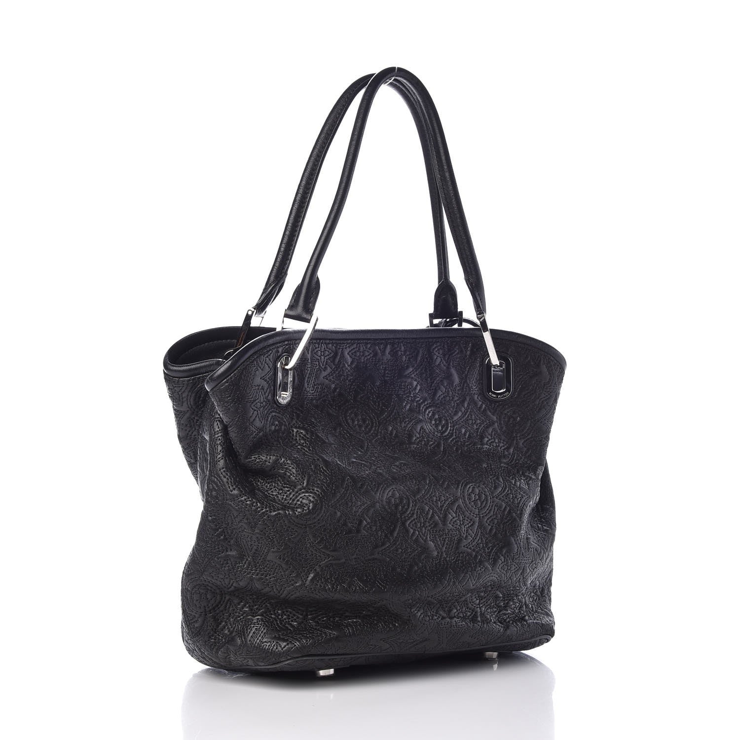 Louis Vuitton Monogram Lambskin Antheia Lilia PM Black 3 of 8