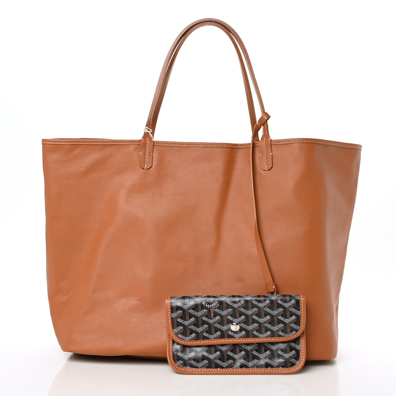 Goyard Goyardine Reversible Anjou GM Black Gold 12 of 16
