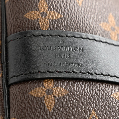 Louis Vuitton Monogram Macassar Keepall Bandouliere 55 5 of 9