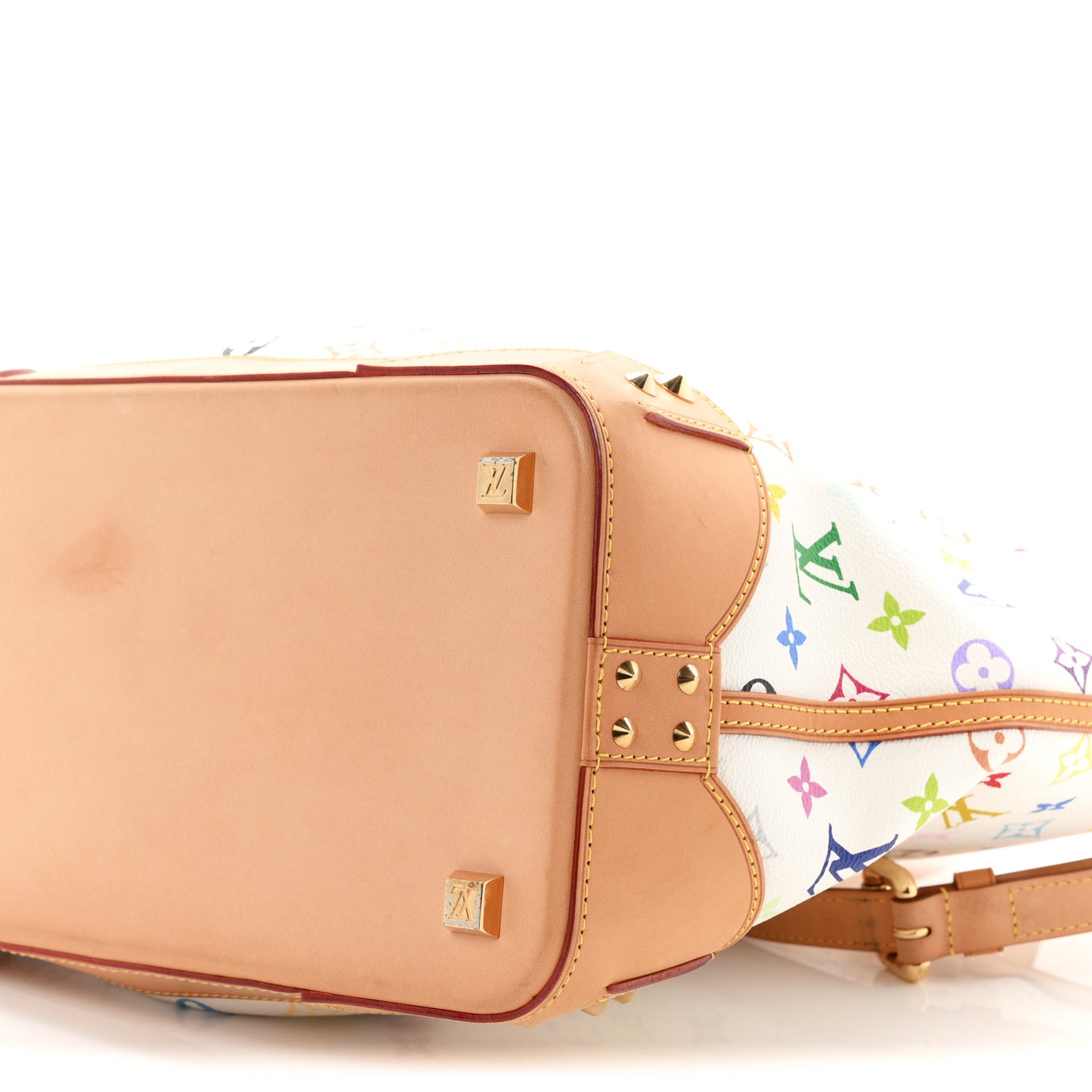 Monogram Multicolor Sharleen GM White