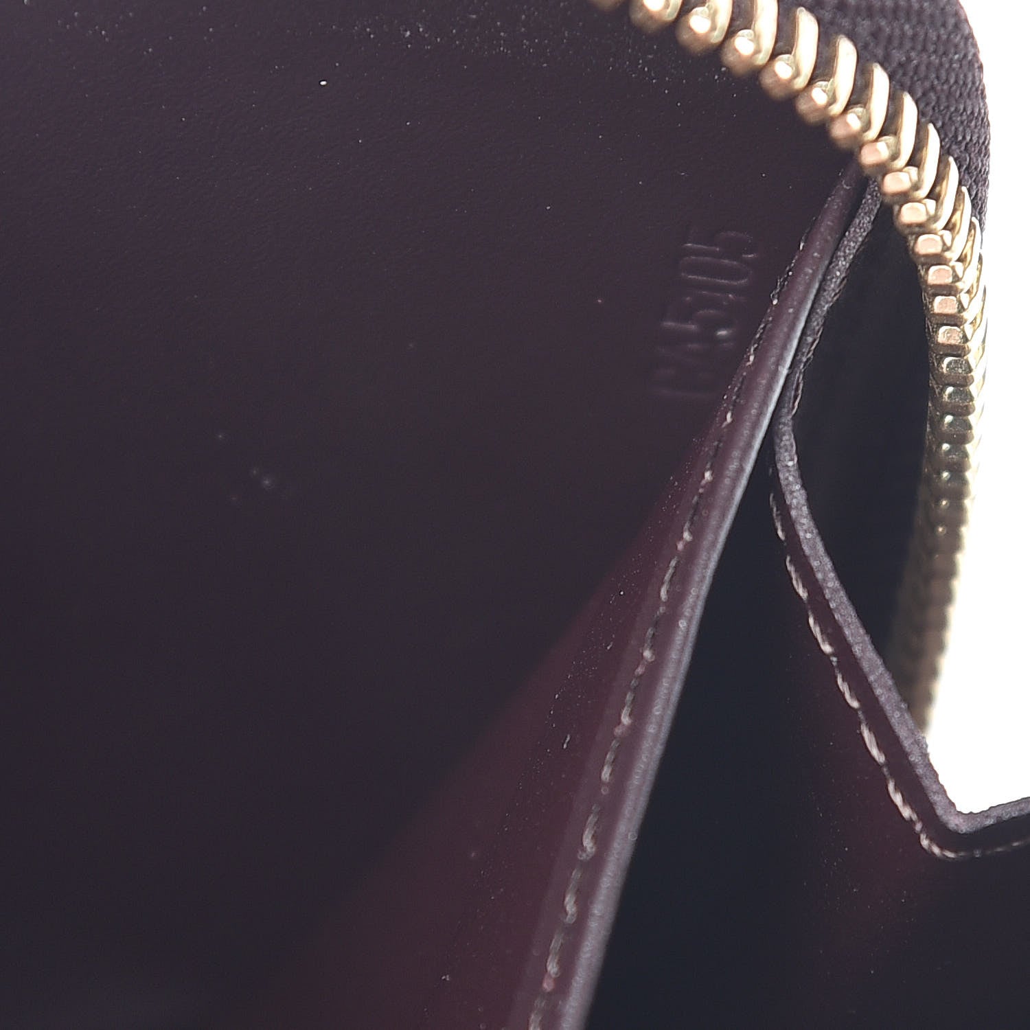 Louis Vuitton Vernis Zippy Wallet Amarante 7 of 7
