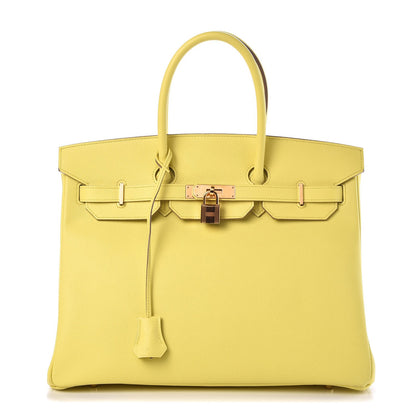 Hermes Epsom Birkin 35 Soufre 1 of 32