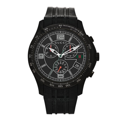 Gucci PVD Stainless Steel 44mm G-Timeless Chronograph Quartz Watch Black 1 of 5