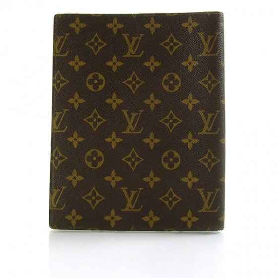 Monogram Vintage Desk Agenda