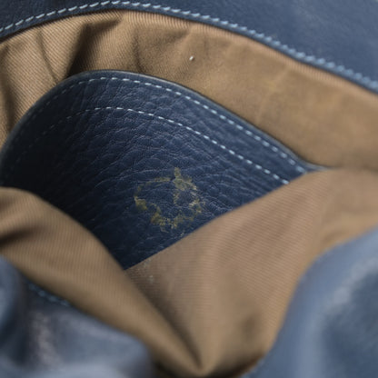 Chloe Calfskin Medium Marcie Round Crossbody Bag Navy 21 of 21