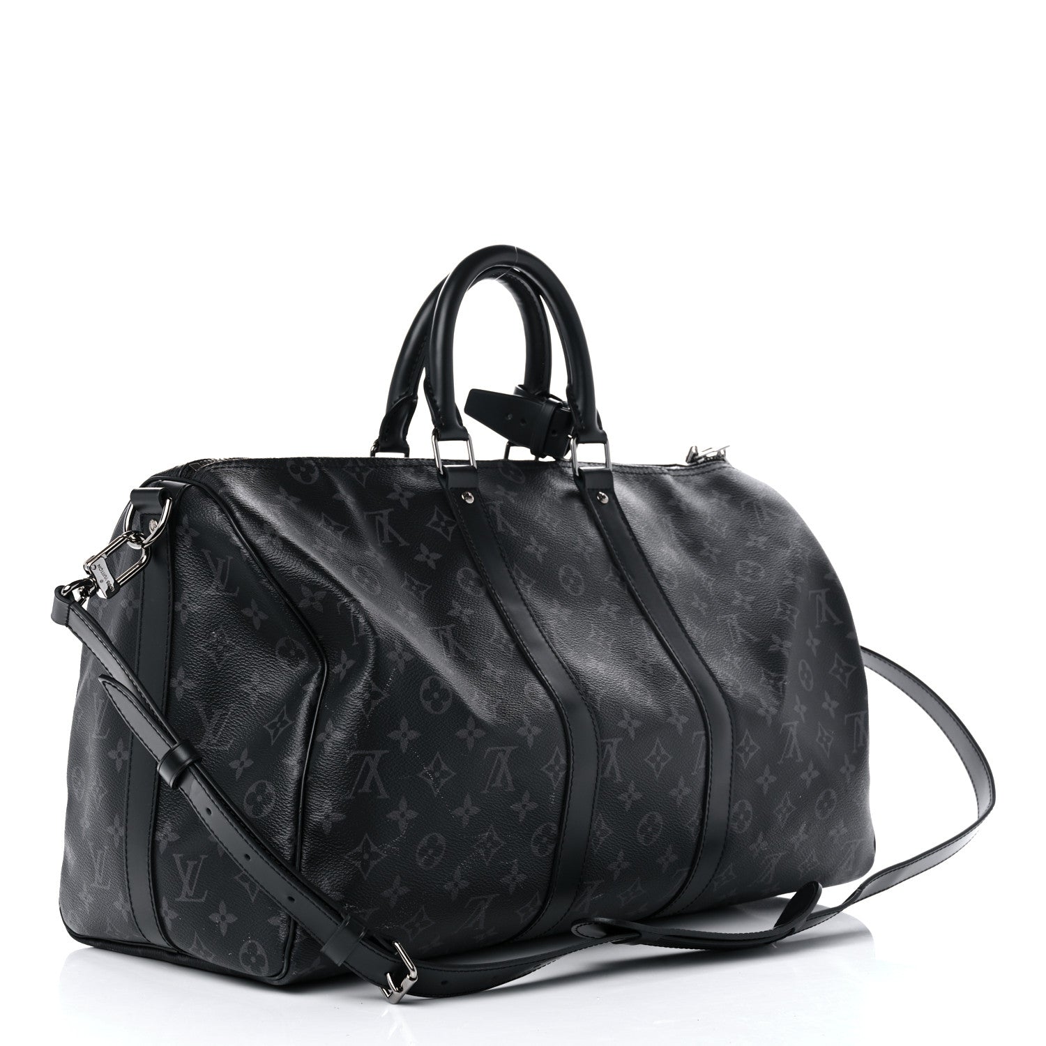 Louis Vuitton Monogram Eclipse Keepall Bandouliere 45 2 of 15