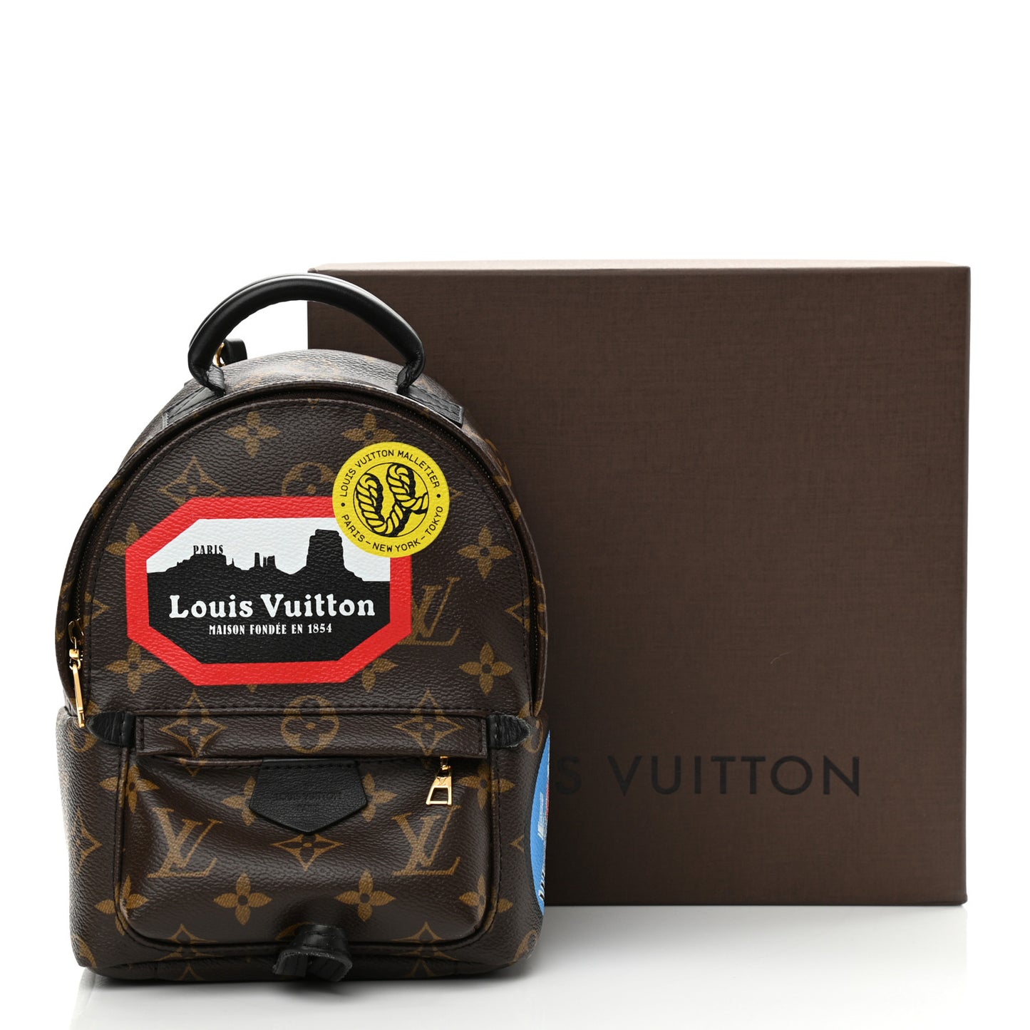 Monogram World Tour Palm Springs Backpack Mini