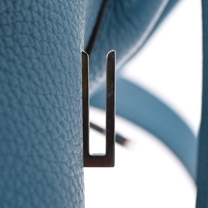 Hermes Taurillon Clemence JPG Shoulder Birkin II 42 Cobalt 11 of 32
