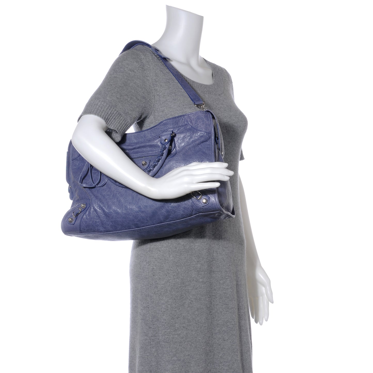 Agneau Giant 12 Silver Hardware City Jacynthe
