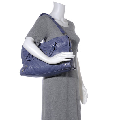 Balenciaga Agneau Giant 12 Silver Hardware City Jacynthe 2 of 10