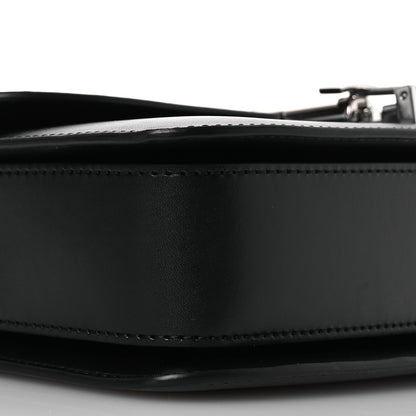 The Row Polished Saddle Calfskin Sofia 8.75 Shoulder Bag Black 8 of 13