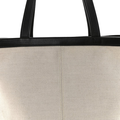 Bottega Veneta Canvas Mix Nappa Intrecciato Medium Flip Flap Tote Natural Fondant 8 of 12
