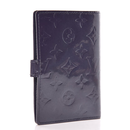 Louis Vuitton Vernis Small Ring Agenda Cover Indigo 3 of 7