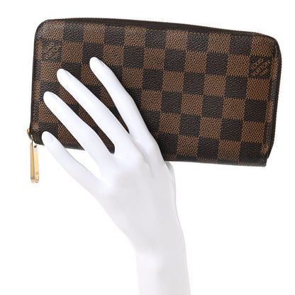 Louis Vuitton Damier Ebene Zippy Wallet 2 of 10