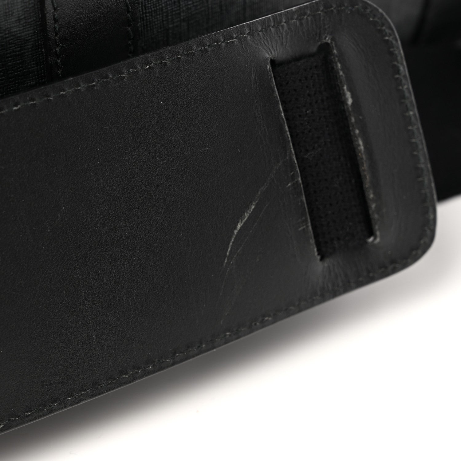 Gucci GG Supreme Monogram Medium Carry-On Duffle Bag Black Grey 14 of 16