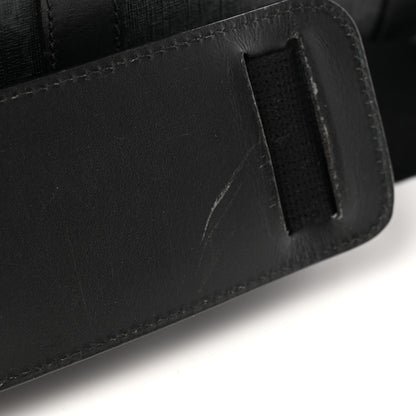 Gucci GG Supreme Monogram Medium Carry-On Duffle Bag Black Grey 14 of 16