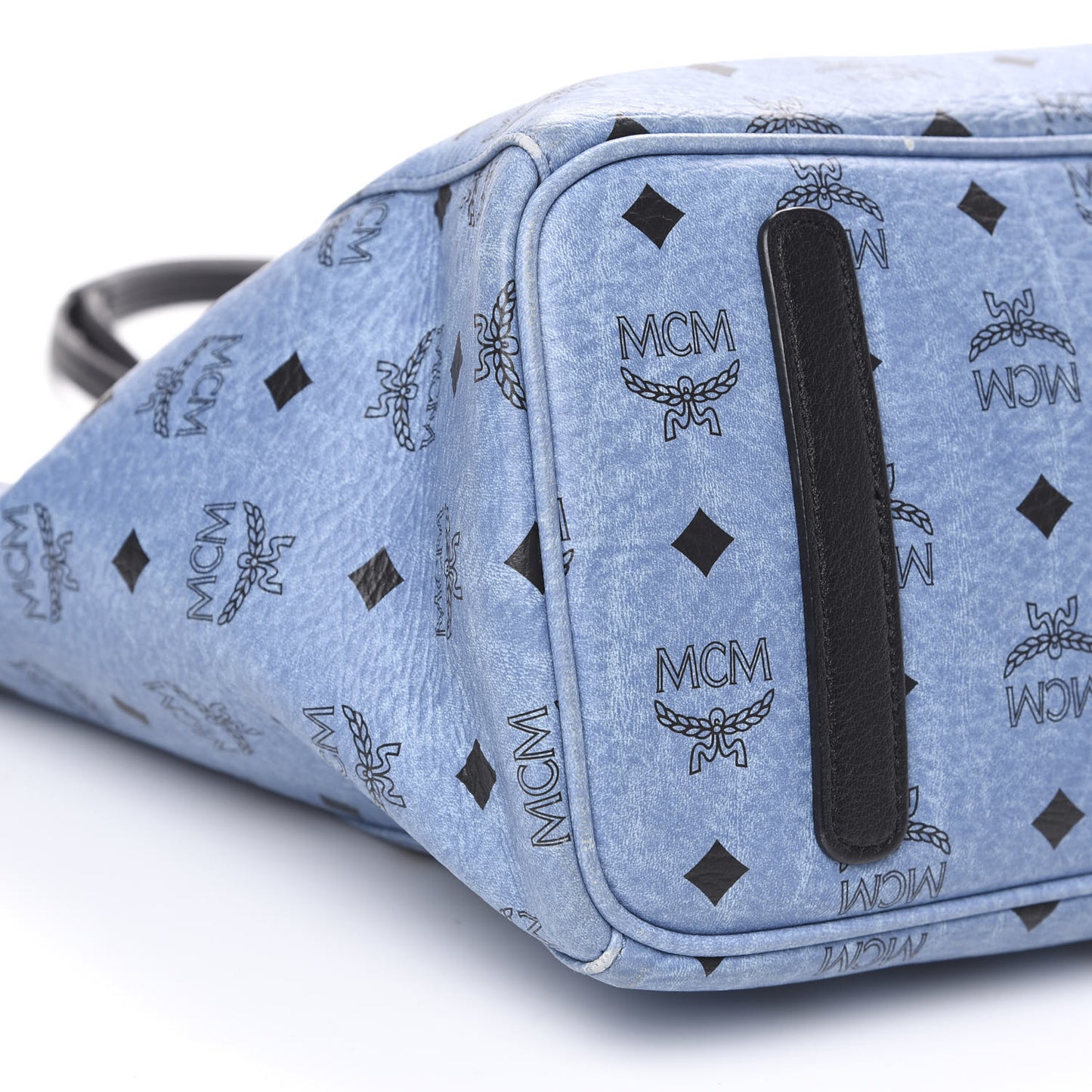 Visetos Medium Project Reversible Shopper Tote Blue