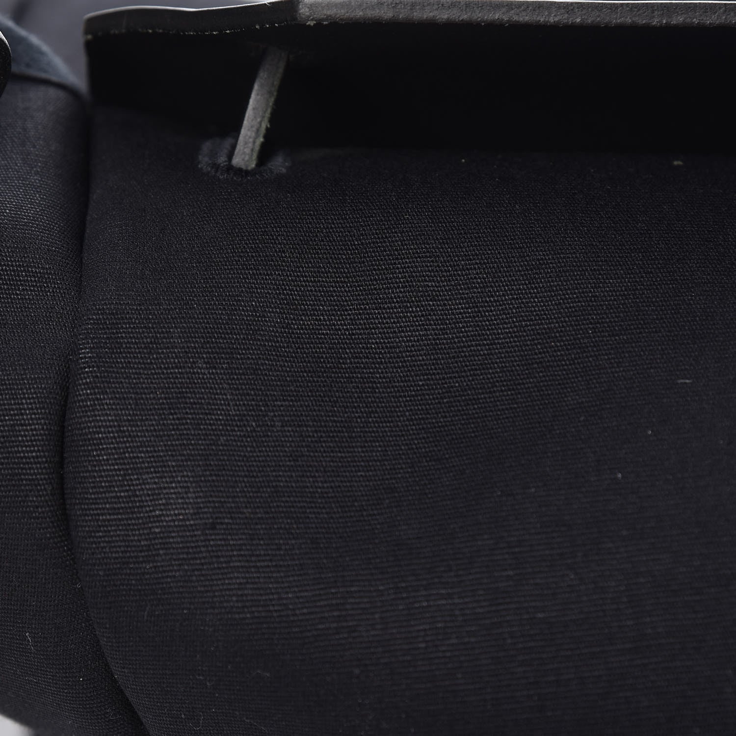 Hermes Toile Vache Calfskin Herbag Cabin Black 14 of 18