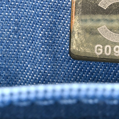 Chanel Denim Quilted Mini Pearl Crush Flap Blue 7 of 10